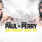 promo for the Mike Perry Jake Paul fight